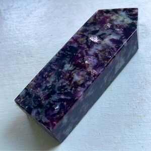 Unique Unicorn Stone 🦄✨ w/ Purple && Golden Mica!! & GEMMY Rubellite